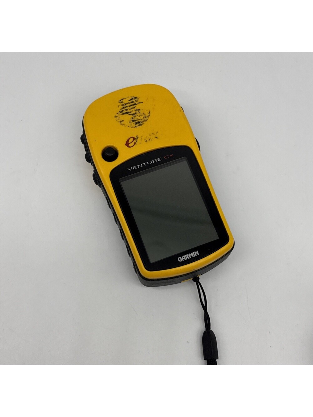 GARMIN eTrex Venture Cx Yellow Handheld Satellite GPS Navigation Camping Tested